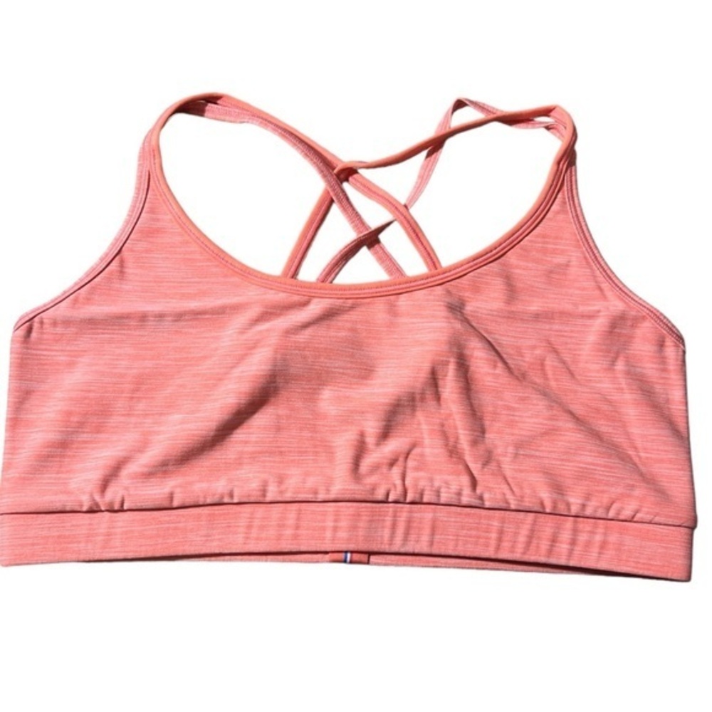 Fourlaps‎ Vitality Sports Bra activewear workout bra Blush Space Dye size medium
